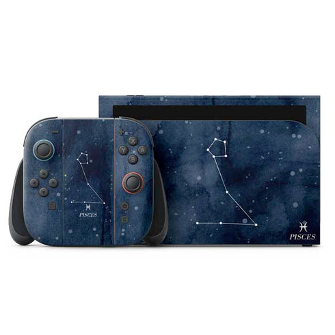 Pisces Constellation Nintendo Switch 2 (2025) with Joy-Con Skin